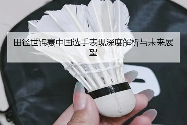 田径世锦赛中国选手表现深度解析与未来展望